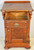 SOLD Victorian Walnut Wood Top Half Commode