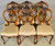SOLD Set of 6 Victorian Balloon Back Dining Chairs