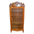 Victorian Oak China Closet Cabinet