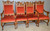SOLD Set 8 Carved Northwind Chairs – Horner Style
