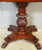SOLD Pair of Empire Claw Foot Carved Drop Leaf Stands