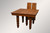 SOLD Antique Victorian Square Oak Dining Table with Barley Twist Legs & 2 Factory Leaves
