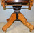 SOLD Antique Desk Chair, Antique Oak Mission Style Lawyers Office Swivel Tilt Chair
