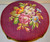 SOLD Victorian Needlepoint Carved Walnut Renaissance Footstool