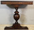 SOLD Mahogany Carved Half Table – 1930s