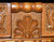 Carved Oak Library Table Desk Carved Detail