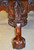 Round Mahogany Antique Dining or Banquet Table Ball and Claw foot