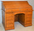 Victorian Oak Roll Top Desk -  Raised Panel - Grand Rapids Front