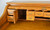 Victorian Oak Roll Top Desk -  Raised Panel - Grand Rapids - Interior Details