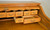 Victorian Oak Roll Top Desk -  Raised Panel - Grand Rapids - Interior Details