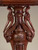 SOLD Aesthetic Movement Carved Walnut & Cherry Heron Figural Pedestal