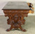 SOLD Antique Table, Antique R.J. Horner Style Carved Mahogany Trestle Table