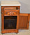 SOLD Antique Victorian Marble Top Half Commode Night Stand