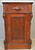 Victorian Marble Top Cookie Corner Half Commode or Nightstand Front view