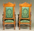 SOLD AN EXQUISITE PAIR OF RENAISSANCE REVIVAL CARVED WALNUT ARMCHAIRS