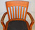SOLD Antique Oak Lawyers/Bankers Swivel Tilt Office Chair