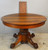 SOLD Antique Claw Foot Round Oak Dining Room Table