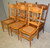 SOLD Set of 6 #1 Larkin Press Back Antique Chairs