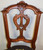 SOLD Antique Accent Chairs, Antique Pair of Carved Civil War Era Victorian Side Chairs