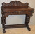 SOLD Carved Oak Server with Lion Heads