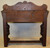 SOLD Carved Oak Server with Lion Heads