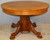 SOLD Round Oak Claw Foot Dining Table – 45 Inch