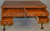 SOLD Oak Claw Foot Flat Top Desk