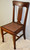 SOLD Set of 4 Oak Claw Foot Dining Chairs