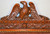 SOLD Pair of Leather Eagle Crest Arm Chairs
