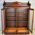SOLD Victorian Two Door Carved Bookcase