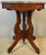 SOLD Antique Accent Table, Antique Victorian Marble Top Carved Parlor Stand