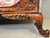 SOLD French Carved Chaise Lounge with Bird Carvings