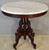 SOLD Antique Victorian Oval Marble Top Parlor Stand