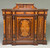 SOLD Antique Bar, Antique Renaissance Revival Carved Walnut Credenza