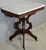SOLD Antique Accent Table, Antique Marble Top Eastlake Parlor Stand