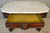 SOLD Antique Accent Table, Antique Spectacular Victorian Marble Top Center Table with Ladies Heads