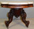 SOLD Victorian Marble Top Turtle Top Coffee Table