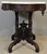 SOLD Antique End Table, Antique Victorian Early Marble Top Shapely Parlor Stand