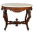 SOLD Antique Accent Table, Antique Victorian Marble Top Turtle Top Parlor Center Table