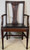 SOLD Set of 8 Mahogany Carved Dining Chairs