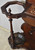 SOLD Victorian Carved Marble Top Walnut Hall Tree