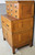 SOLD Antique Filing Cabinet, Antique Oak Sectional File Cabinet by Yamen