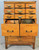 SOLD Antique Filing Cabinet, Antique Oak Sectional File Cabinet by Yamen