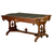 SOLD Antique Desk, Antique Impressive Large Walnut Victorian Leather Top Writing Table