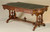 SOLD Antique Desk, Antique Impressive Large Walnut Victorian Leather Top Writing Table