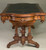SOLD Antique Desk, Antique Impressive Large Walnut Victorian Leather Top Writing Table