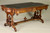 SOLD Antique Desk, Antique Impressive Large Walnut Victorian Leather Top Writing Table