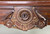 SOLD Antique Desk, Antique Impressive Large Walnut Victorian Leather Top Writing Table