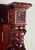 SOLD Antique Bookshelf, Antique Carved Mahogany Bookcase by R.J. Horner
