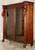 SOLD Antique Bookshelf, Antique Carved Mahogany Bookcase by R.J. Horner